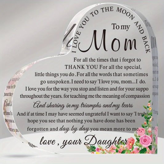 Mom Heart Keepsake Gift From Children For Mothers Day