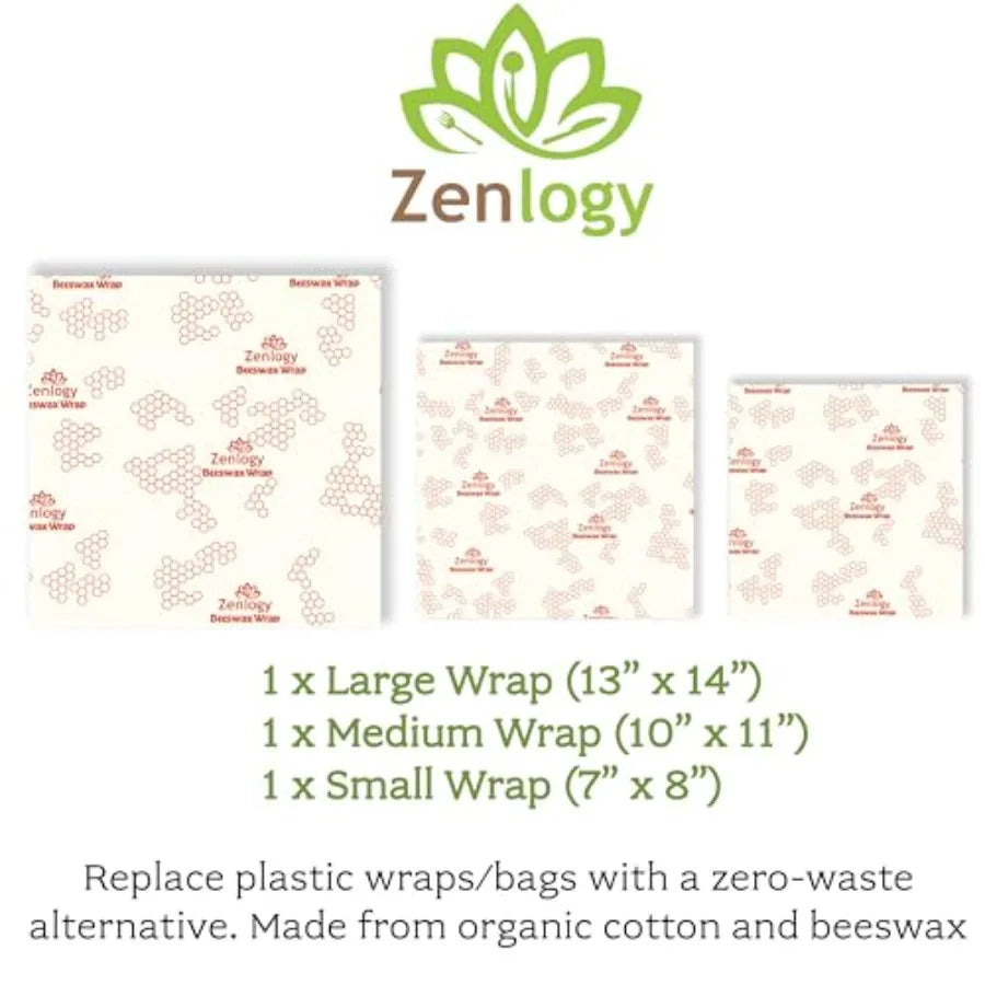 Hign-concerned Reusable Beeswax Food Wrap Cotton Eco Friendly Kitchen