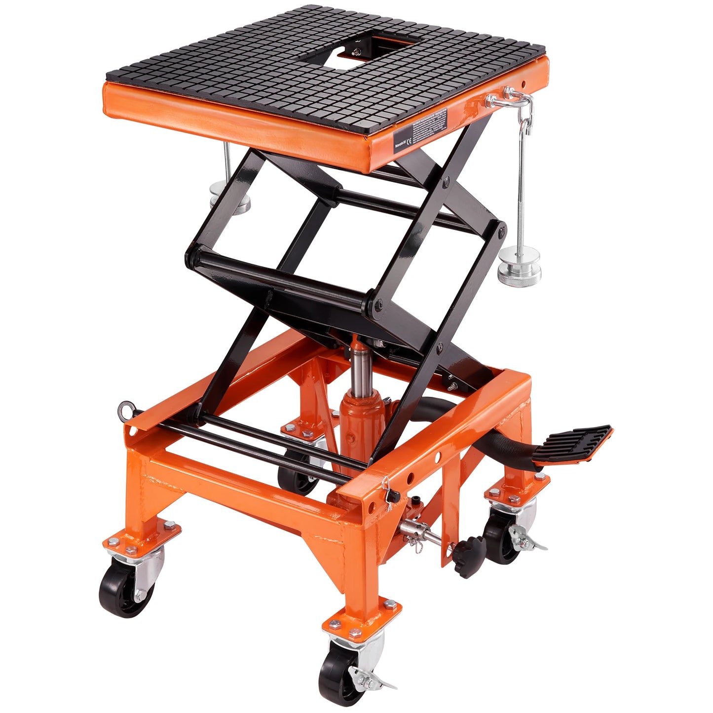 SucceBuy Hydraulic Motorcycle Lift Table For Dirt Bikes