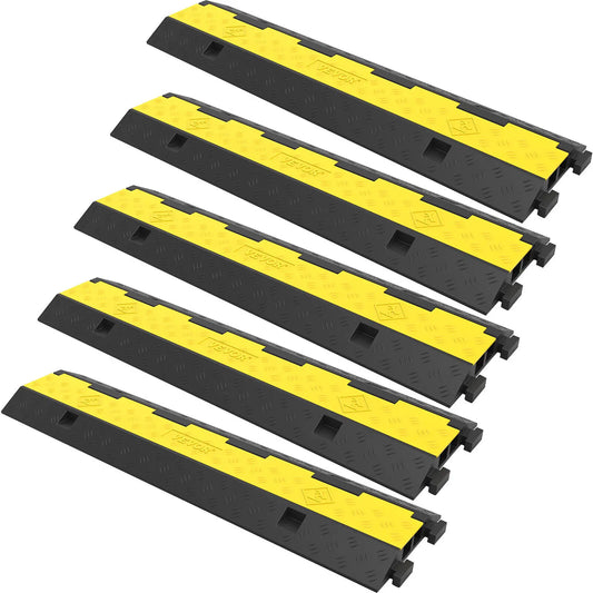 SucceBuy Cable Protector Ramp For 2 Channel Wire Covers 11000LBS