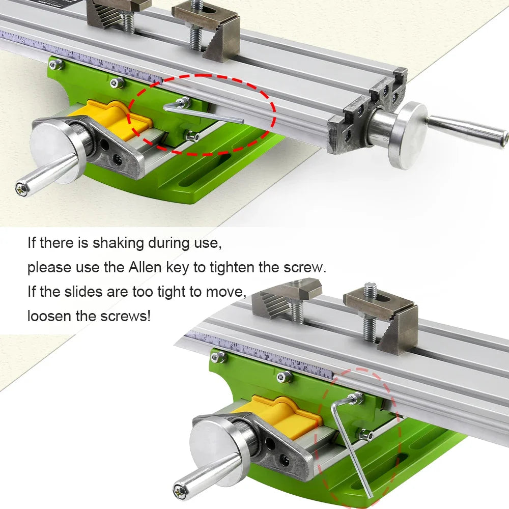 Allsome BG6330 Compound Cross Slide Worktable For Milling Drilling