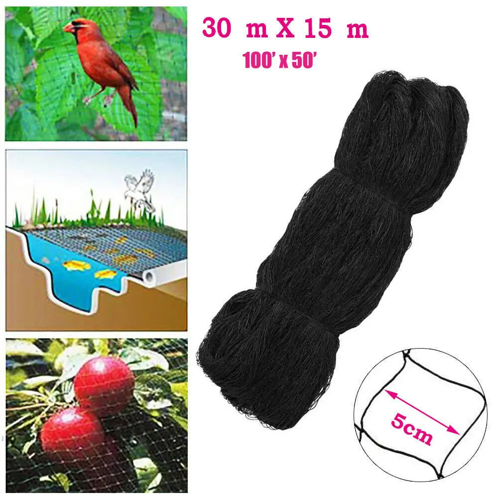 Heavy Duty Nylon Bird Netting For Gardens Protecting Fruit Trees