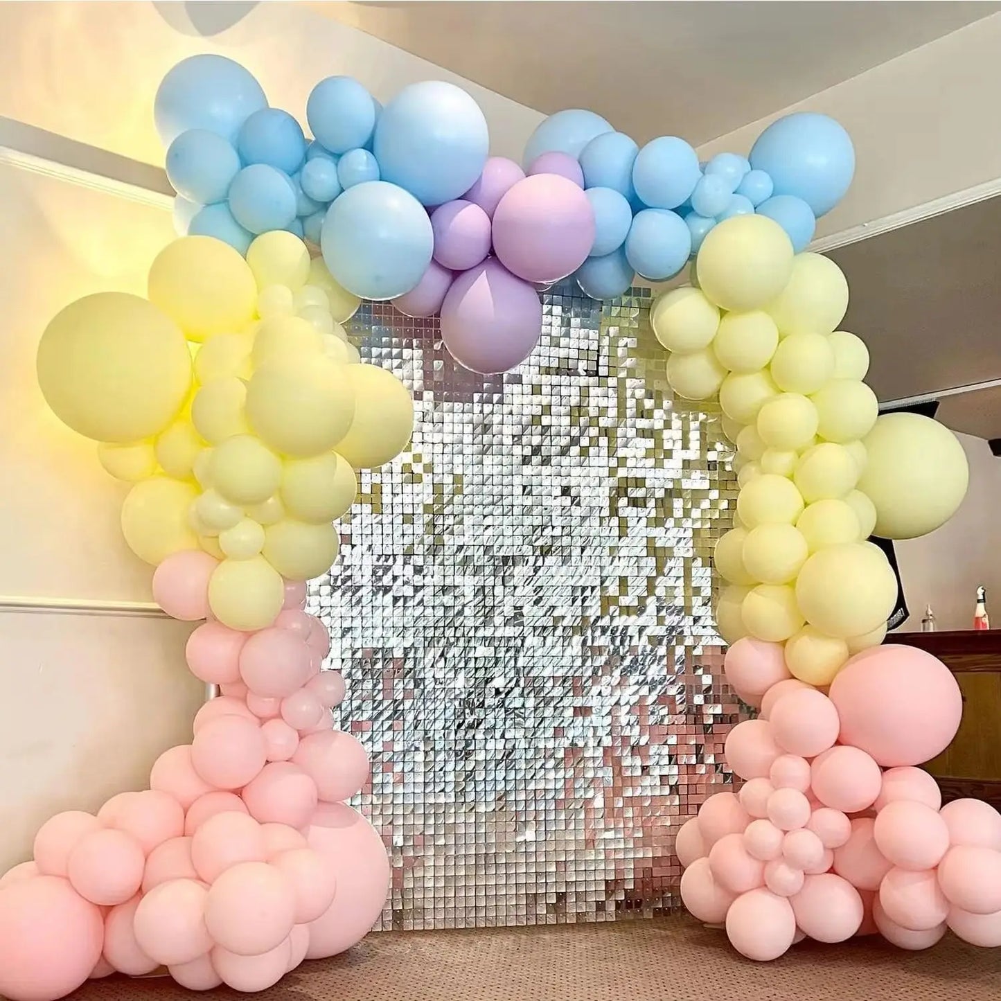 Shimmer Sequin Wall Backdrop for Weddings and Parties