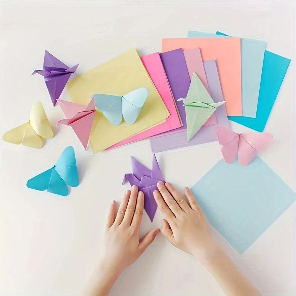 Cardstock Sheets Pack 100 Sheets For Origami And Crafts