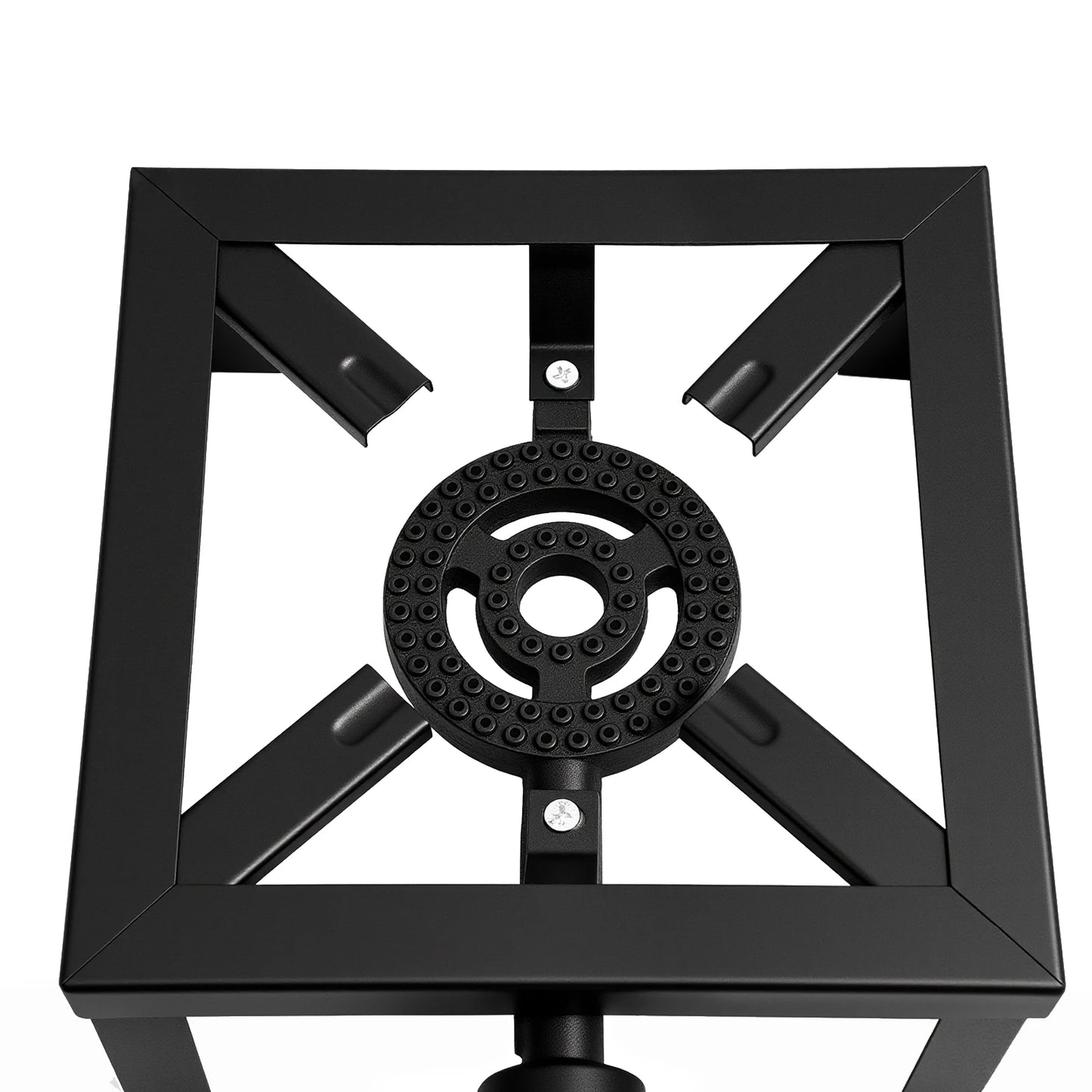 8000W Portable Double Burner Outdoor Gas Stove With 0 To 10 PSI Regulator Hose