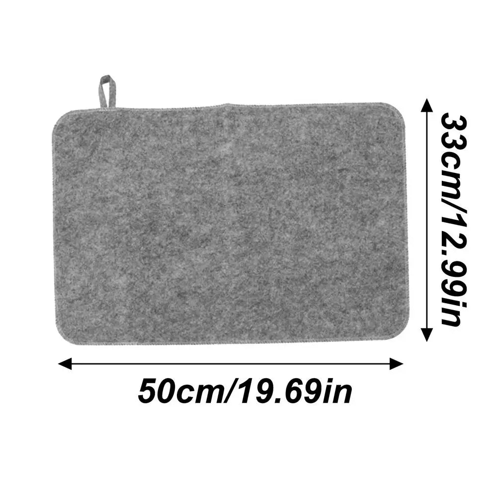 Felt Heat Insulation Mat Sauna Bath Spa Cushion 2pcs