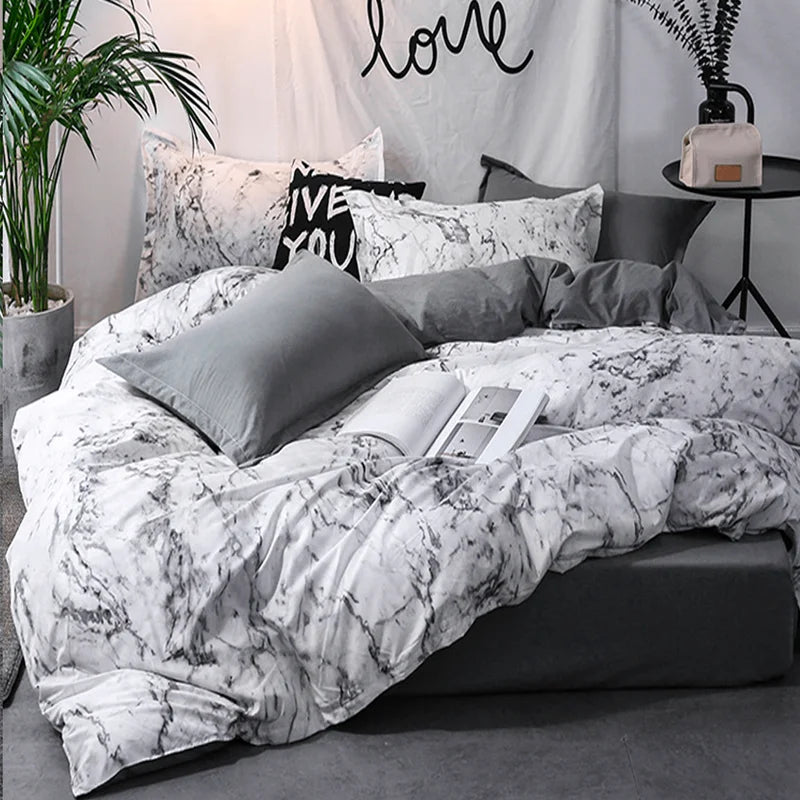 Duvet Cover Set With Pillowcases Bedding Quilt Set