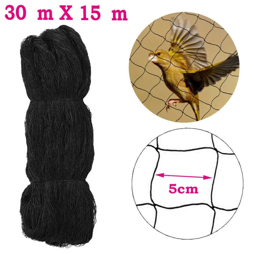 Heavy Duty Nylon Bird Netting For Gardens Protecting Fruit Trees