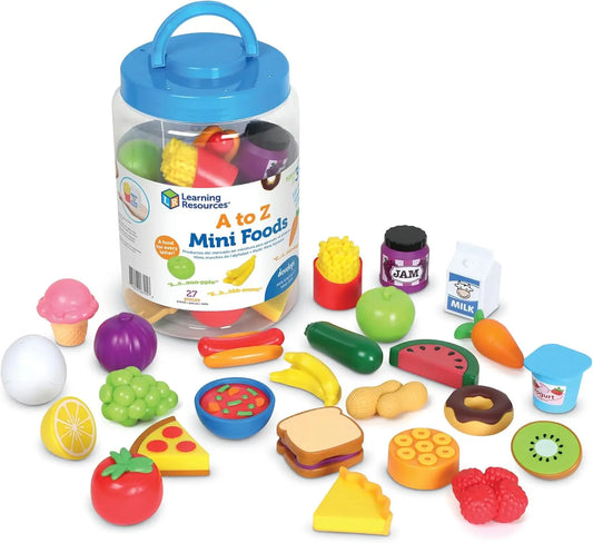 Mini Foods Play Sets For Kids Kitchen Pretend Play Toys