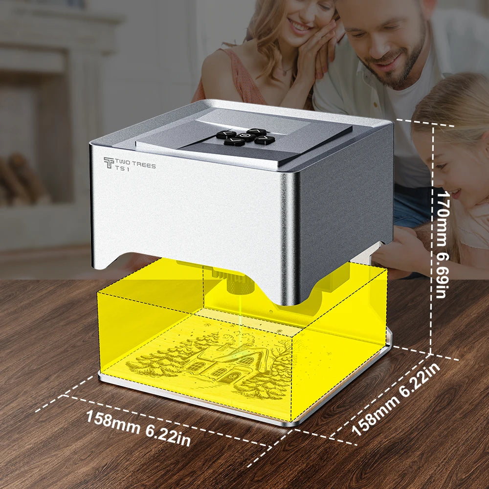 Two Trees TS1 Portable Mini Laser Engraver CNC Bluetooth Machine