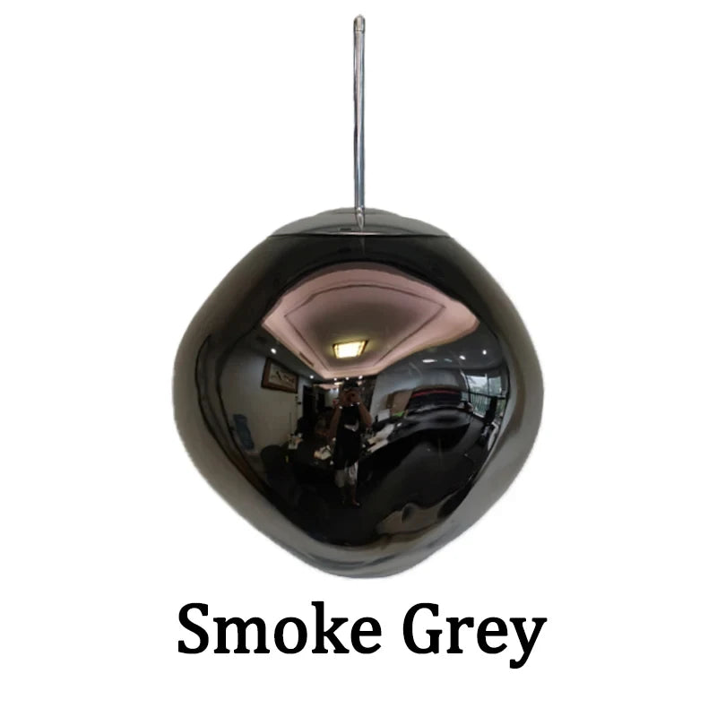 Fengshui Nordic Lava Glass Pendant Light Modern LED Chandelier