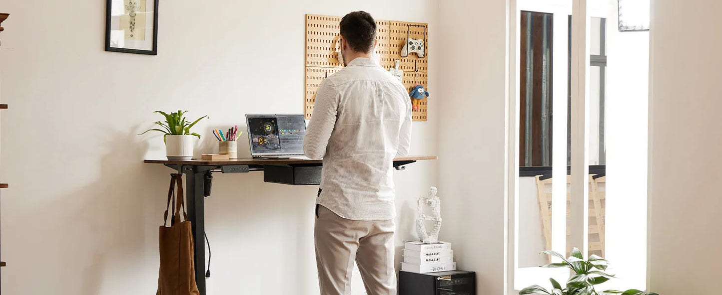 JHK Electric Standing Desk Height Adjustable Ergonomic Office Desk