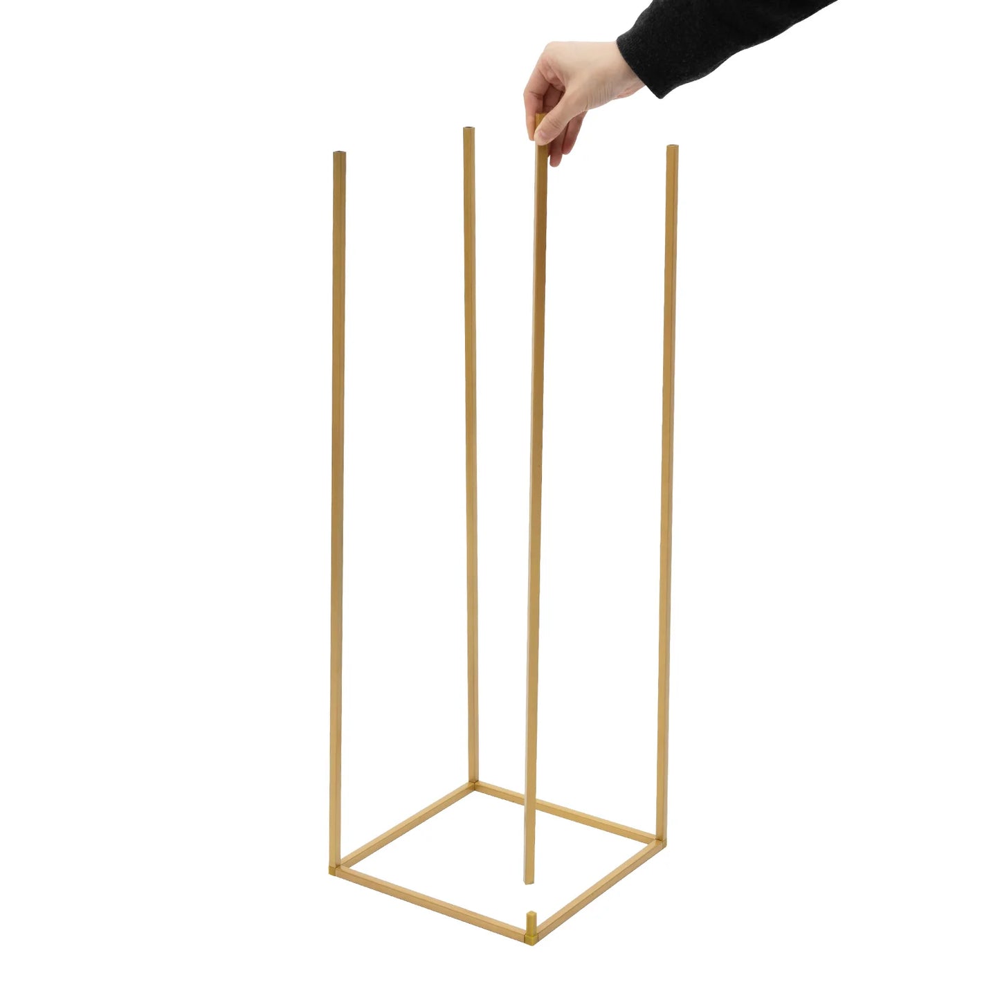 NONECN Geometric Metal Flower Vase Stands Centerpieces For Weddings