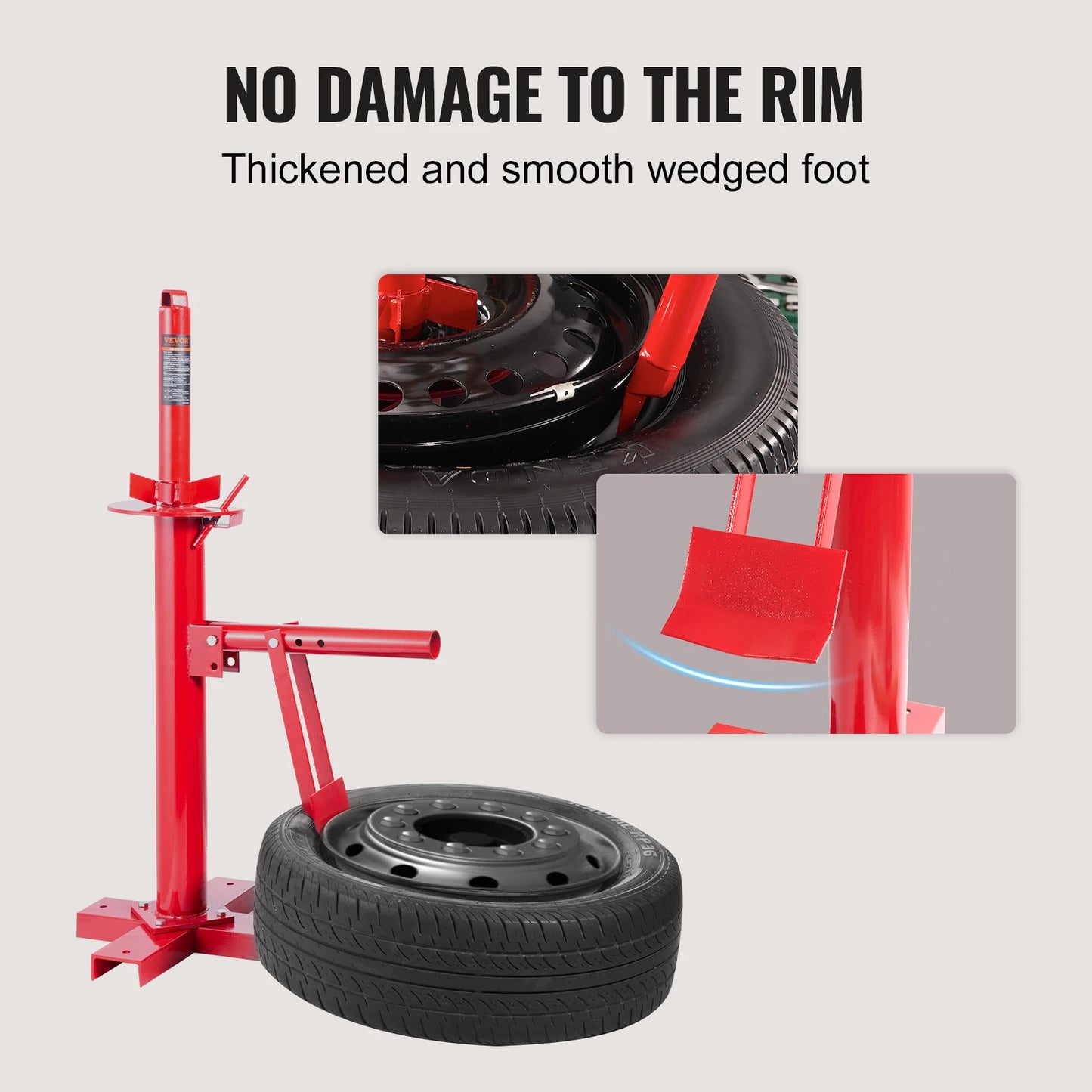 SucceBuy Portable Manual Tire Changer Bead Breaker Tool For Vehicles