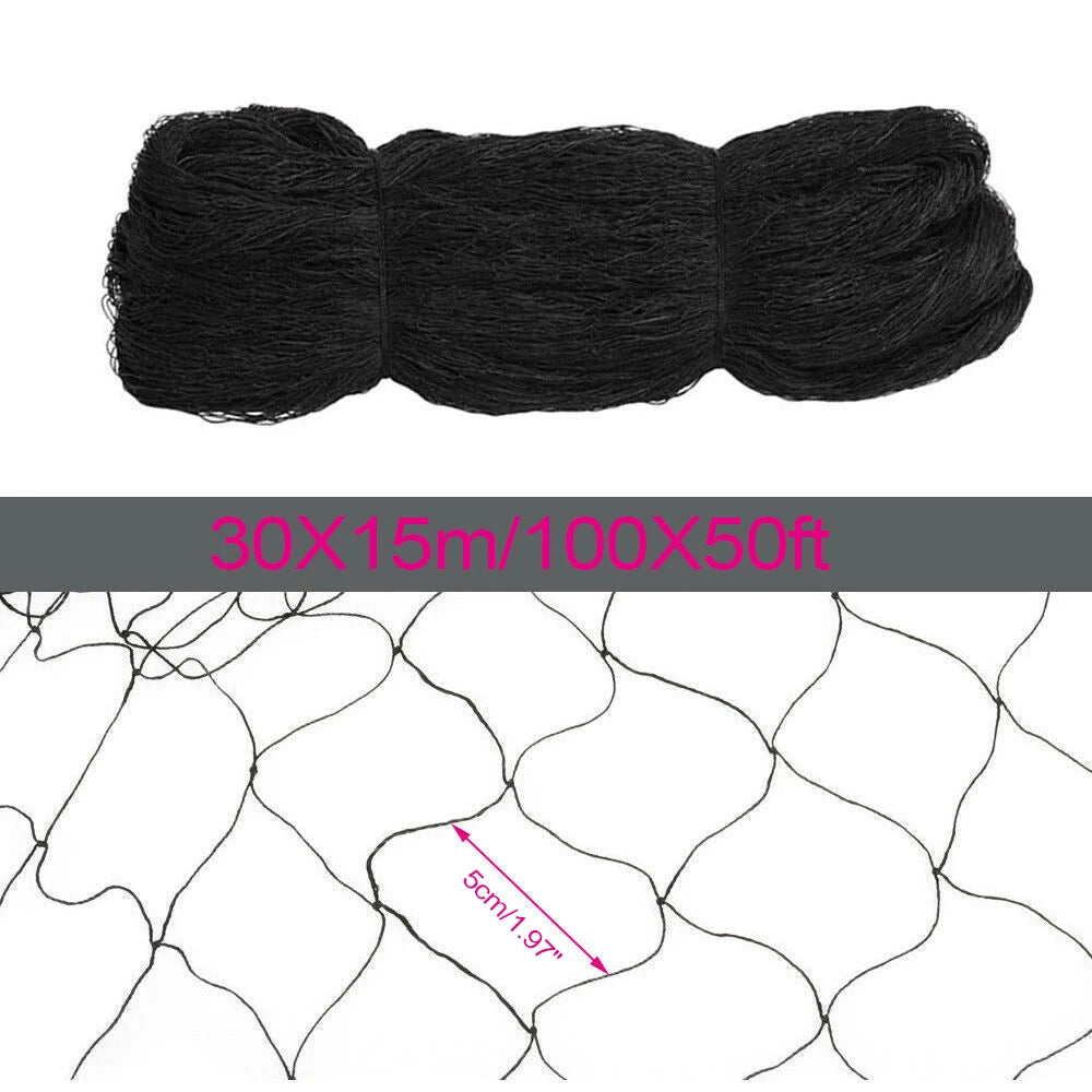 Heavy Duty Nylon Bird Netting For Gardens Protecting Fruit Trees