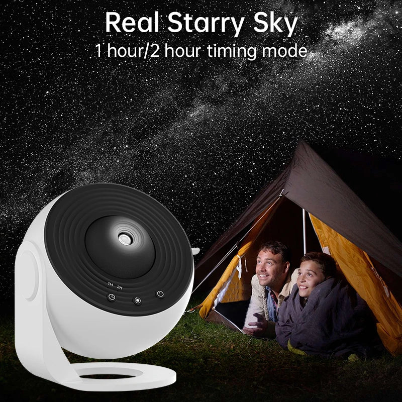 AUSYLE Night Light Galaxy Projector Starry Sky Planetarium Lamp