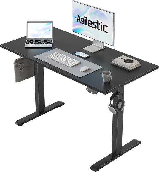 Agilestic Electric Standing Desk Height Adjustable Sit Stand Computer Desk