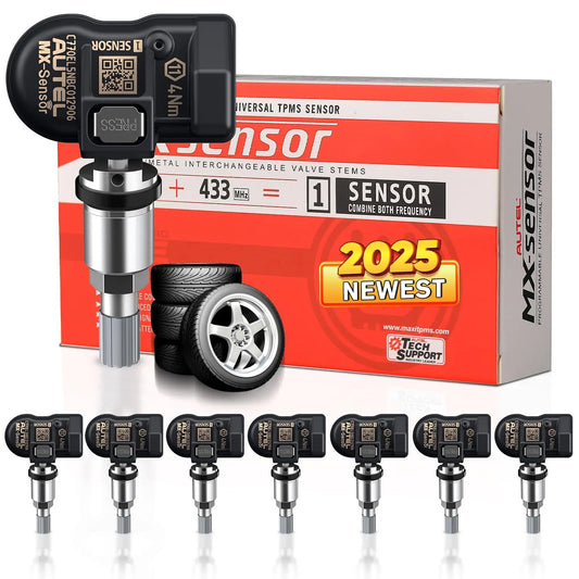 NoneGlue Autel 2in1 MX Sensor TPMS Screwin 315 433MHz