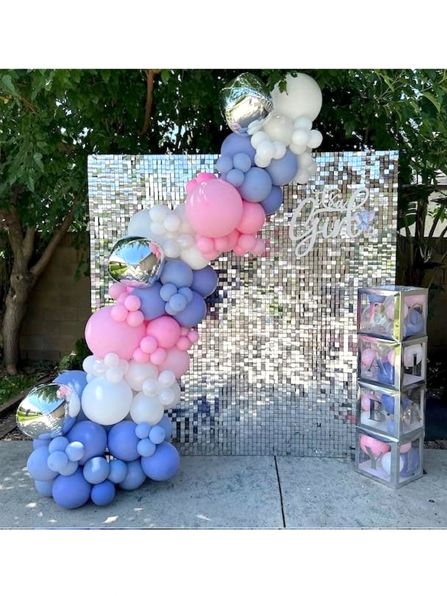 Shimmer Sequin Wall Backdrop for Weddings and Parties