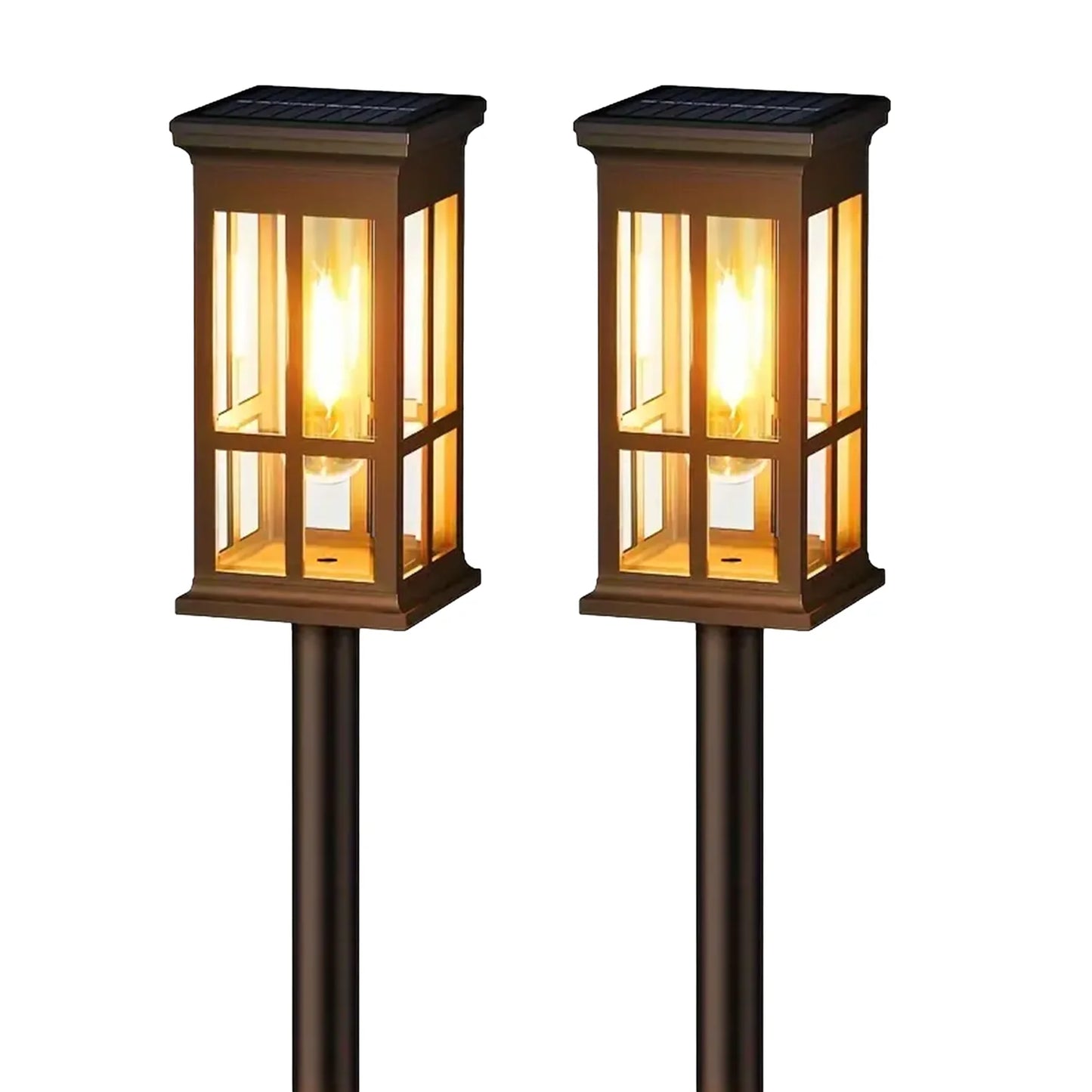 KPSTEK Solar Pathway Lights 2 6 8 Pack Outdoor LED