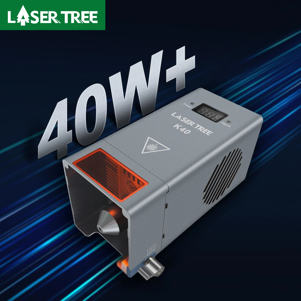 Laser Tree 40W Laser Module With Air Assist For Engravers