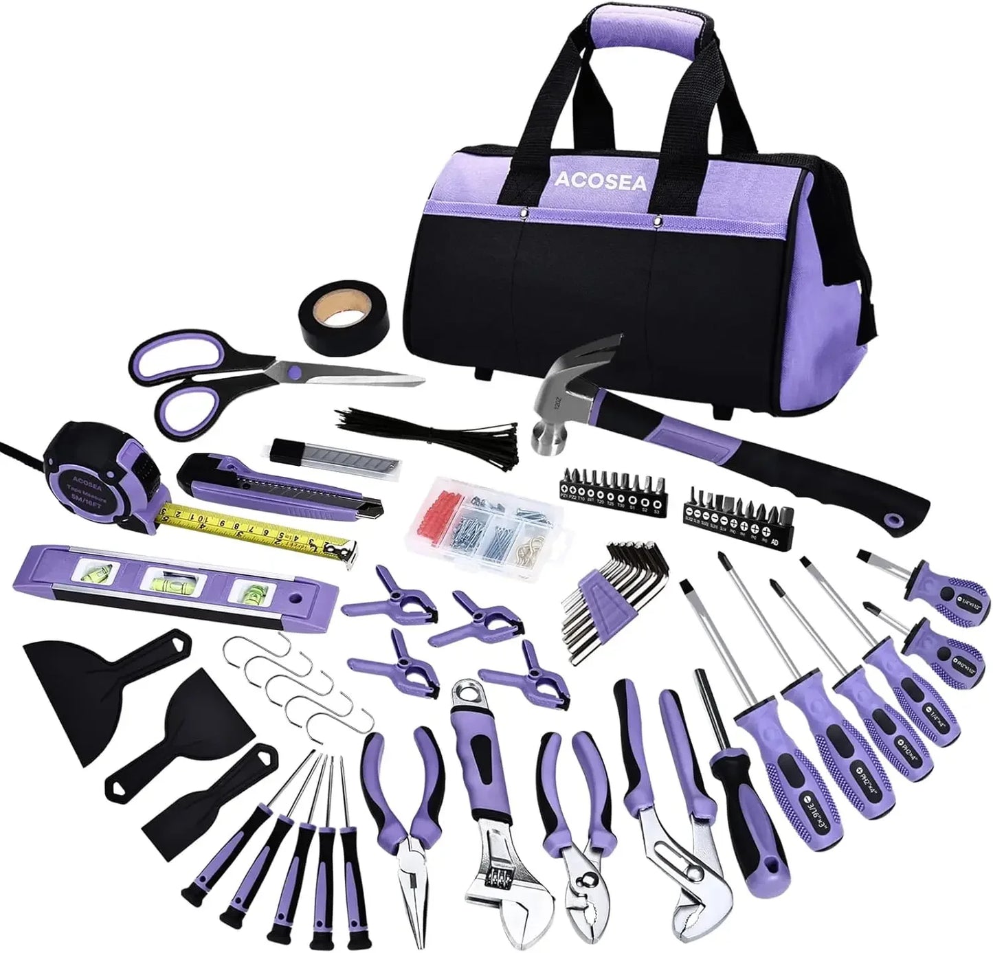 XMSJ 223 Pieces Women's Tool Set With Longlasting Bag
