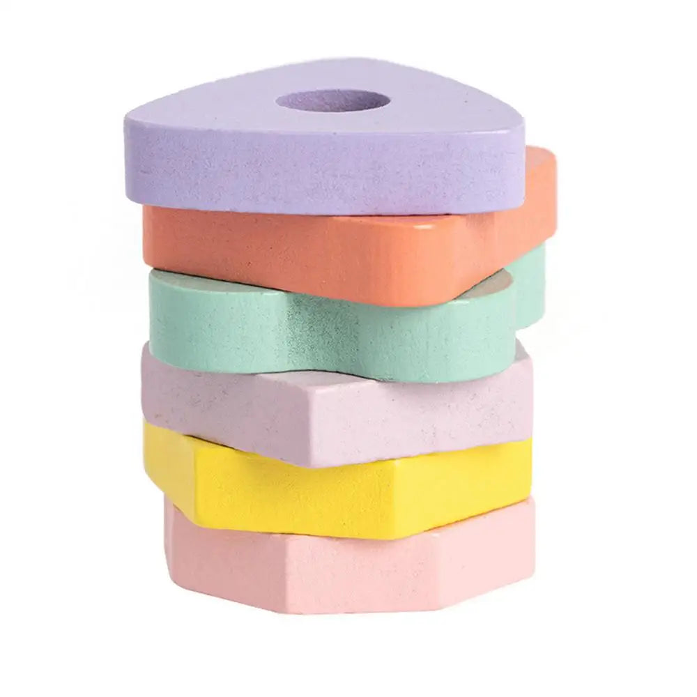 Math Shapes Puzzle Toys for Preschool Learning Number Matching