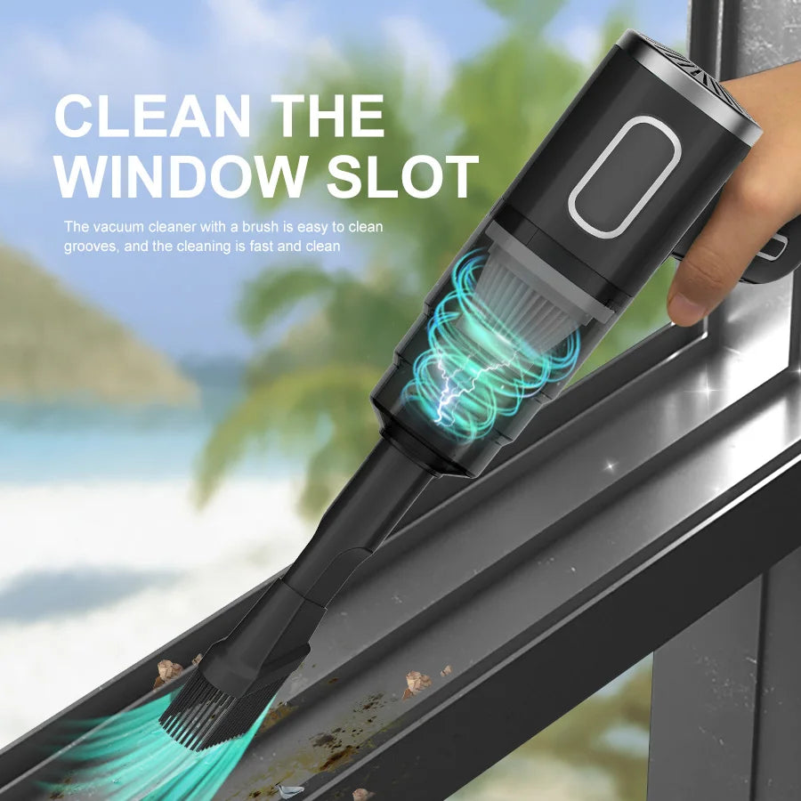 Portable Wireless Car Vacuum Cleaner Powerful Home Device