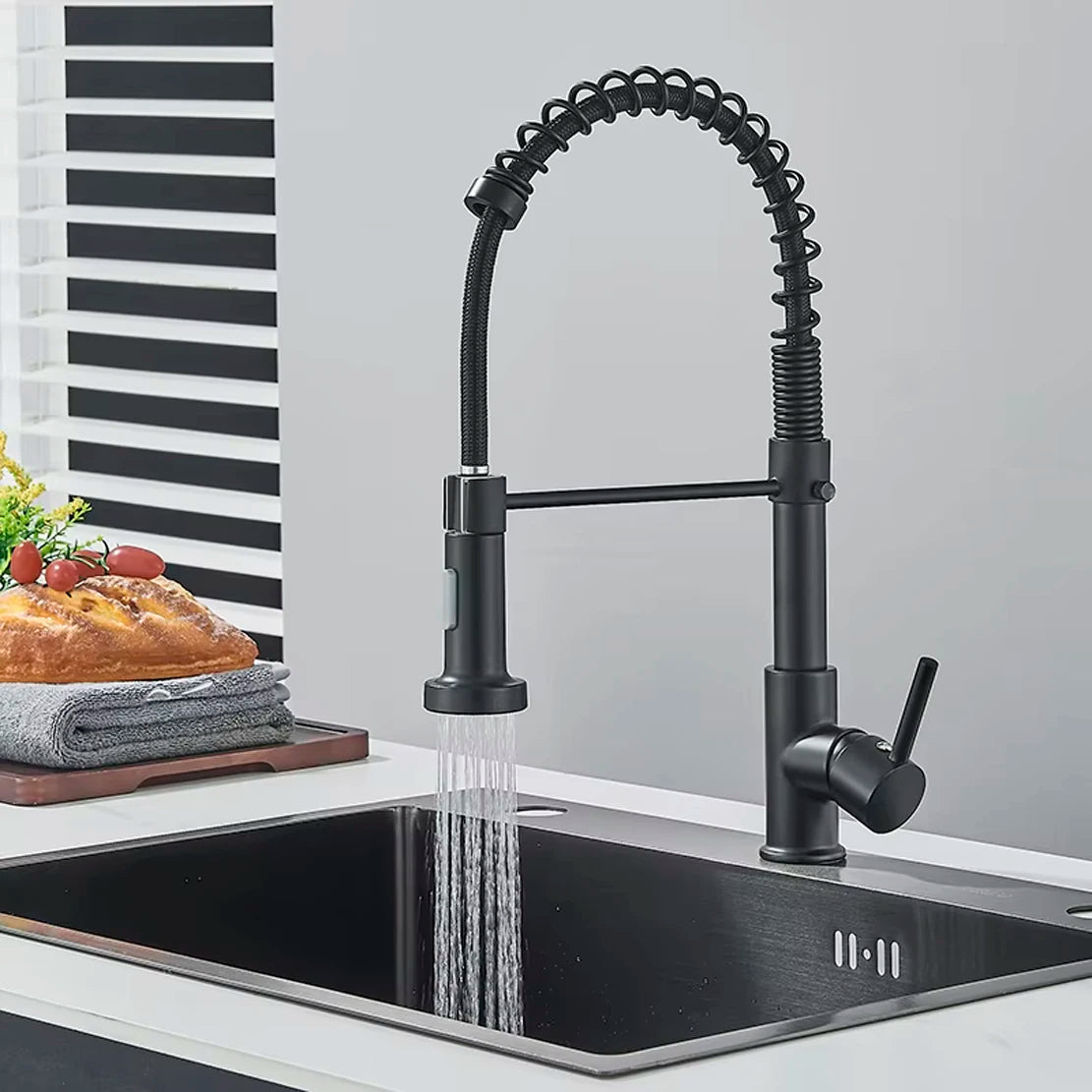 Suguword Removable Kitchen Faucet Deck Mount with Sprayer Dual Modes