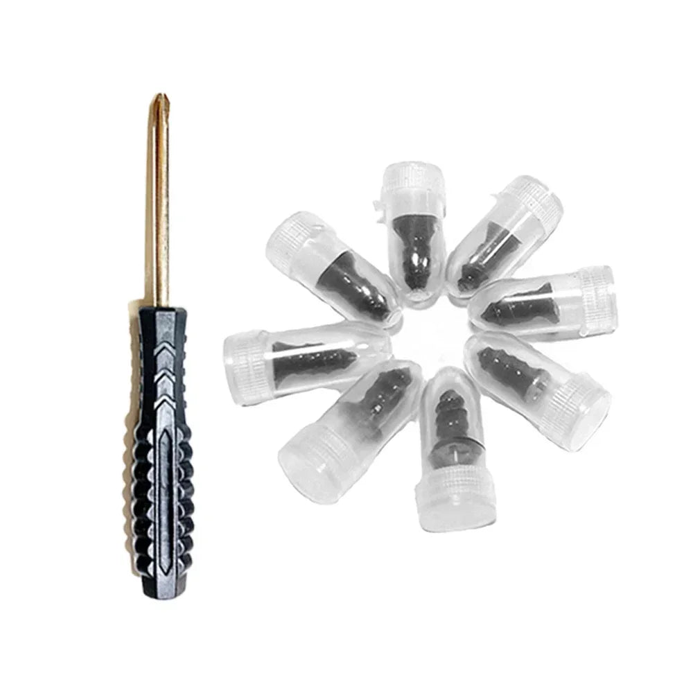 Noneglue Tire Repair Nail Kit 21Pcs Self Tapping Screws