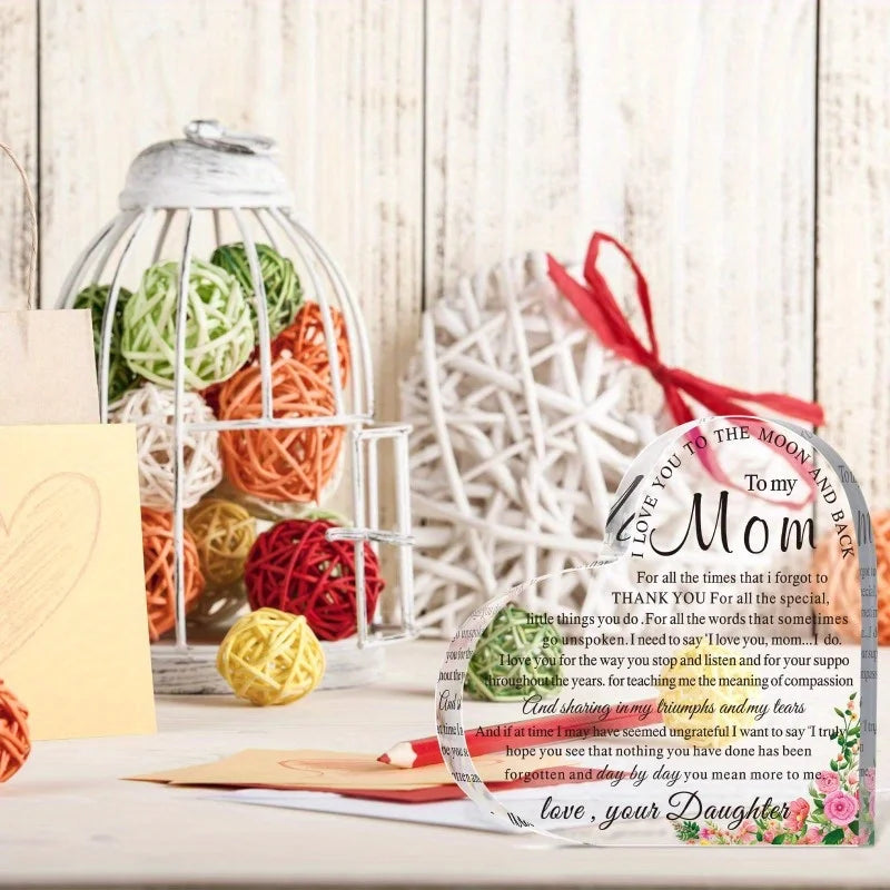 Mom Heart Keepsake Gift From Children For Mothers Day