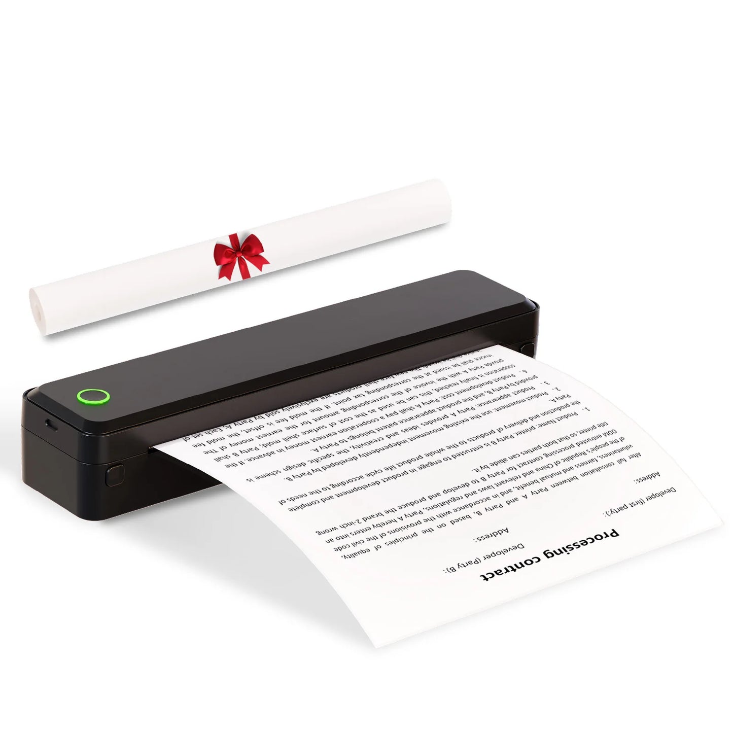 TakeYou Portable Wireless Inkless Thermal Label Printer For Travel