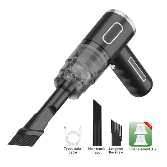 Portable Wireless Car Vacuum Cleaner Powerful Home Device