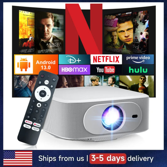 Salange P92MAX Android Smart Projector Netflix 1080P WiFi