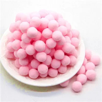 Mini Fluffy Polyester Pom Poms For Diy Crafts And Decor