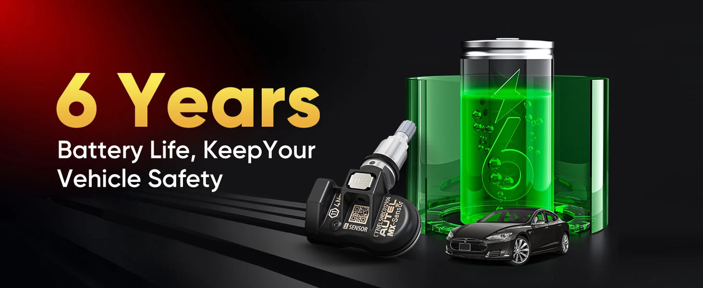 NoneGlue Autel 2in1 MX Sensor TPMS Screwin 315 433MHz