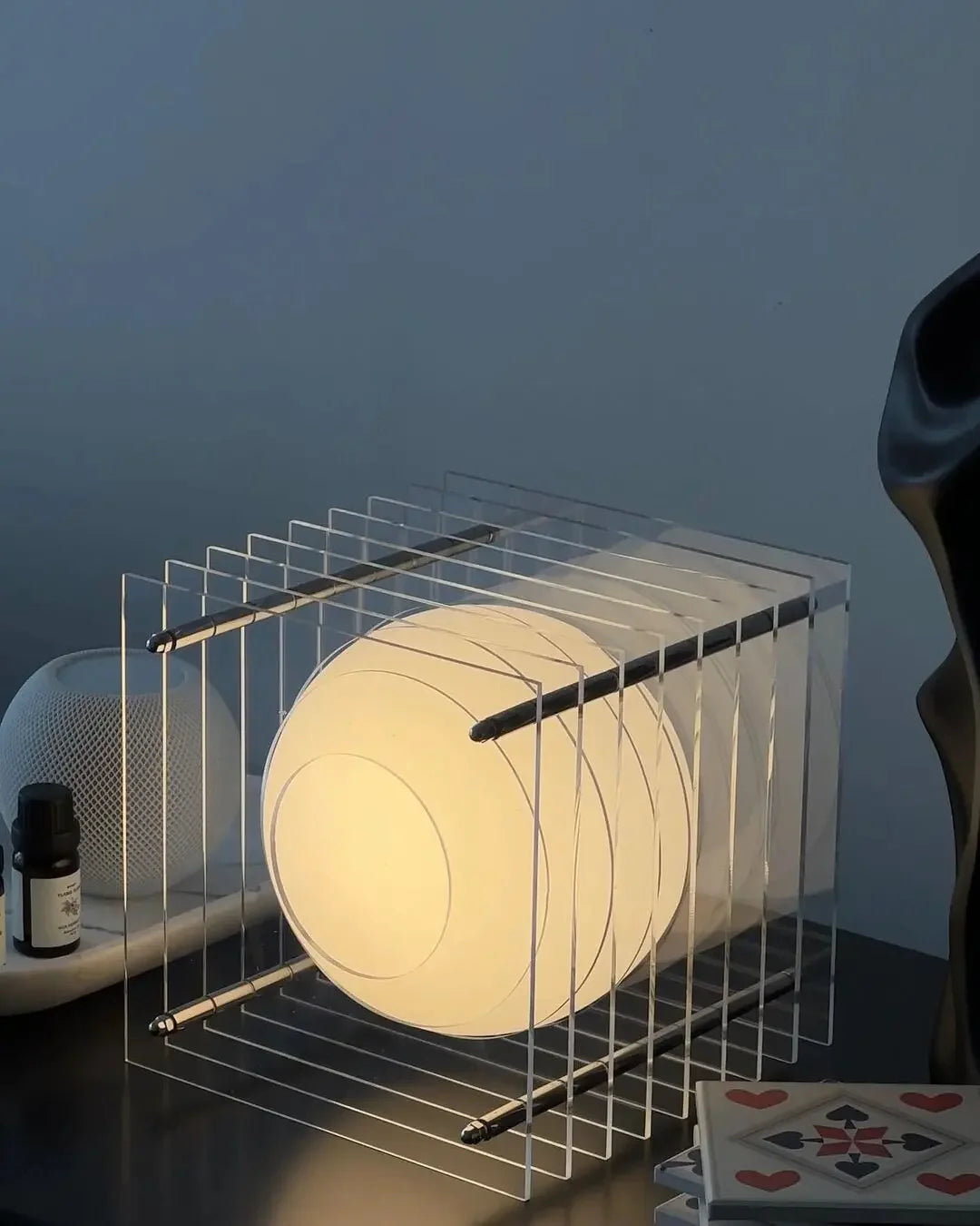 Nordic Style Ambient Desk Lamp LED For Living Room And Bedroom