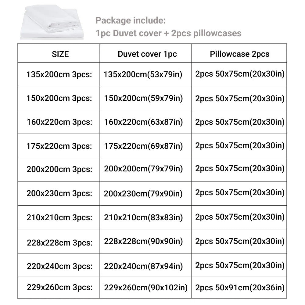 Duvet Cover Set With Pillowcases Bedding Quilt Set