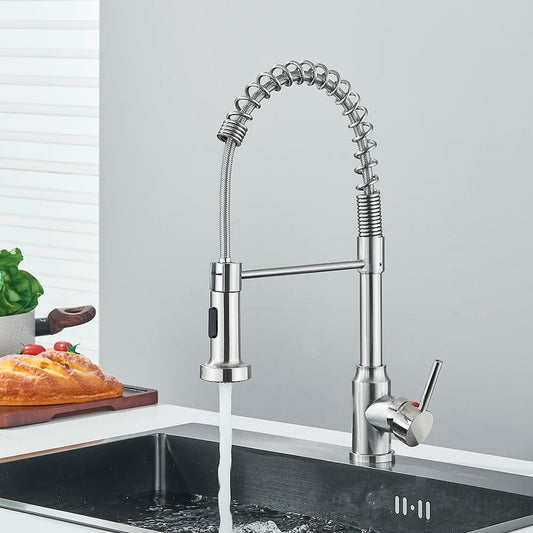 Suguword Removable Kitchen Faucet Deck Mount with Sprayer Dual Modes