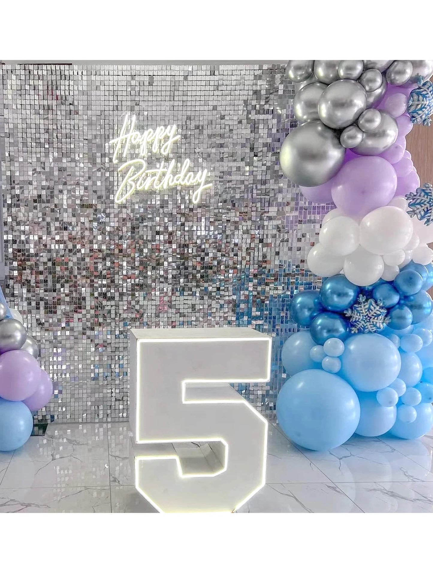 Shimmer Sequin Wall Backdrop for Weddings and Parties