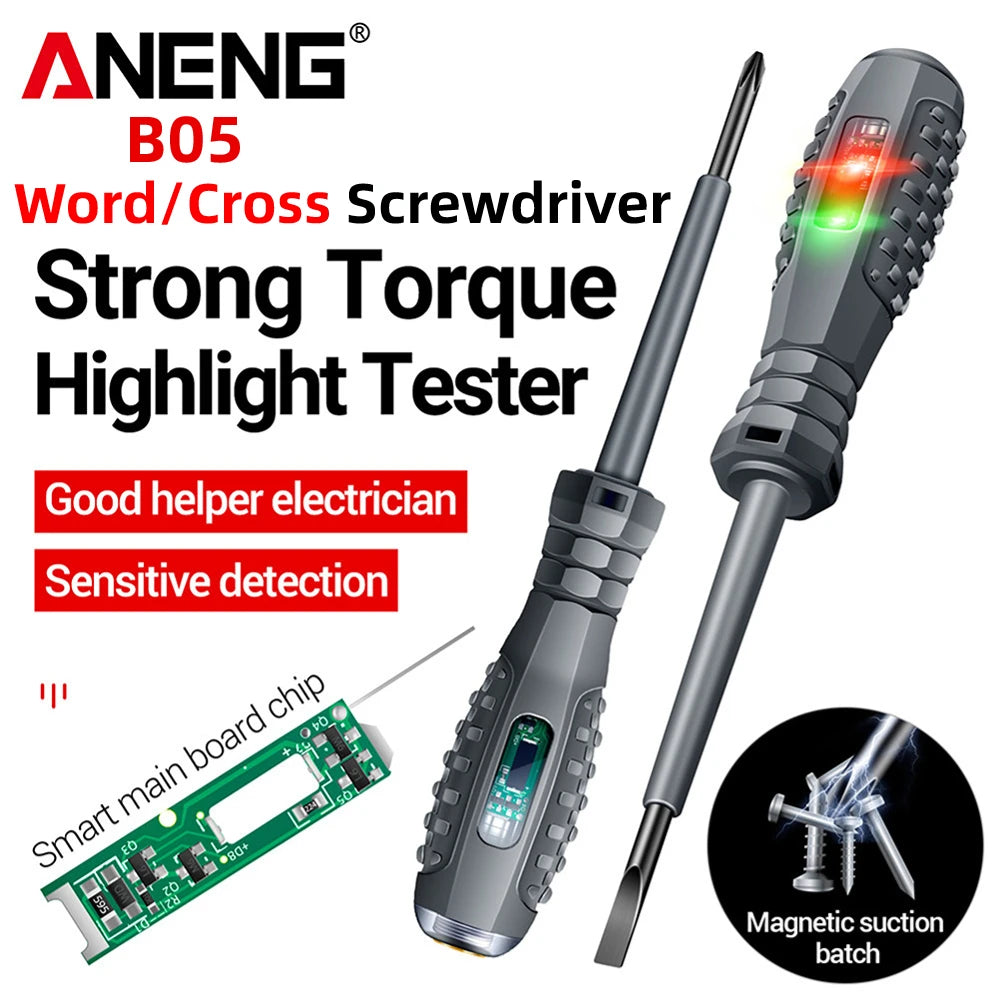 ANENG B05 Indicator Screwdriver Set Slotted Phillips 2Pcs