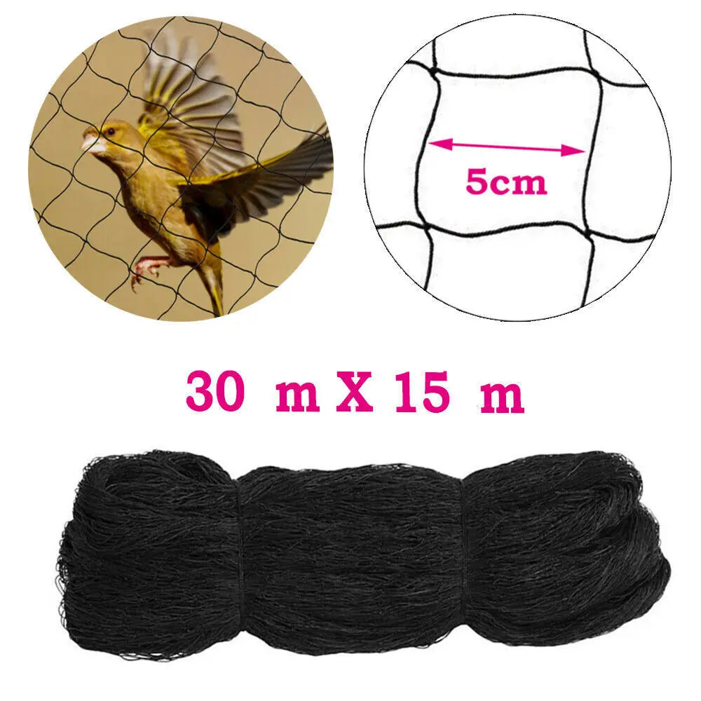 Heavy Duty Nylon Bird Netting For Gardens Protecting Fruit Trees