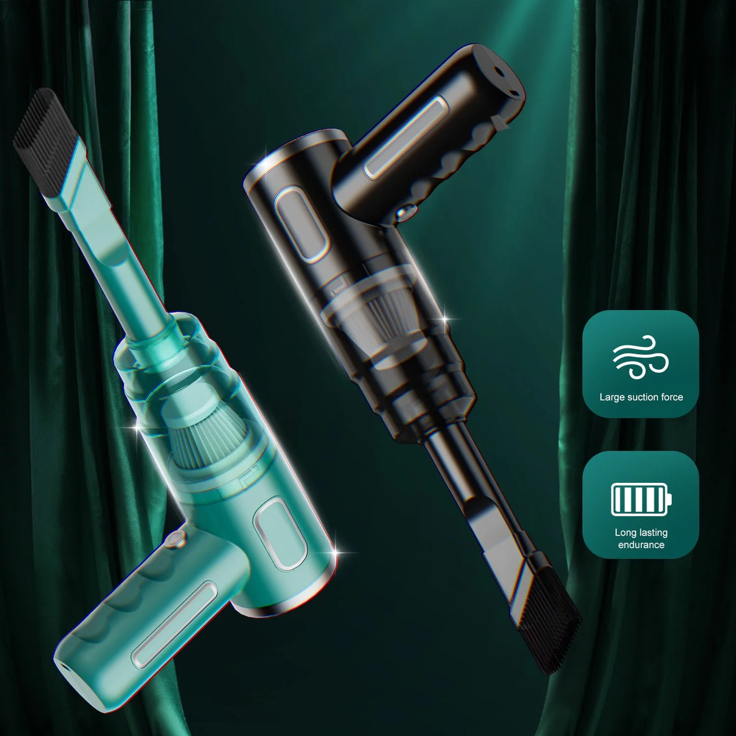 Portable Wireless Car Vacuum Cleaner Powerful Home Device