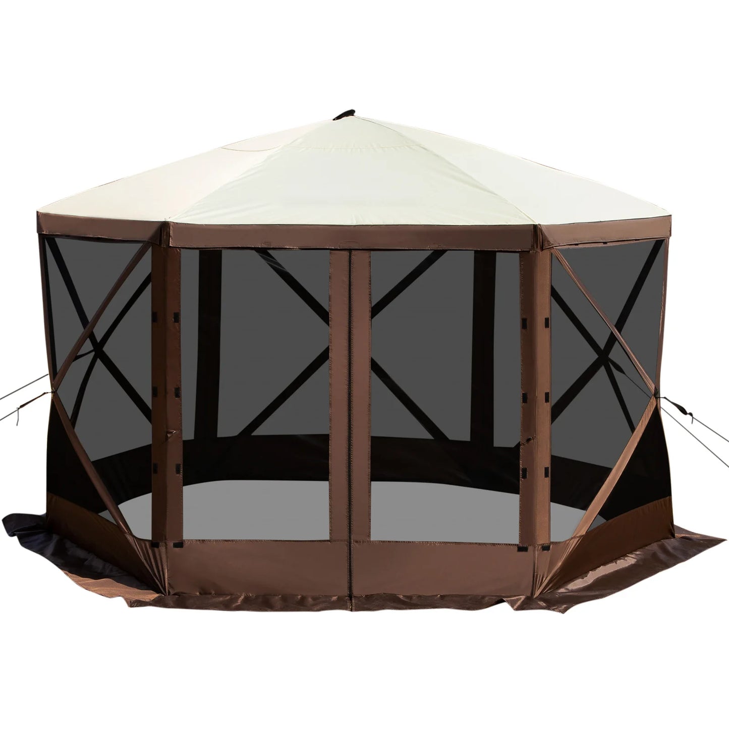 SucceBuy Pop Up Camping Gazebo Shelter for Outdoor Parties