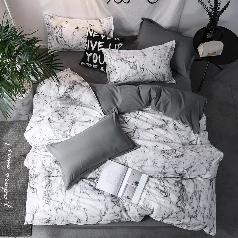 Duvet Cover Set With Pillowcases Bedding Quilt Set