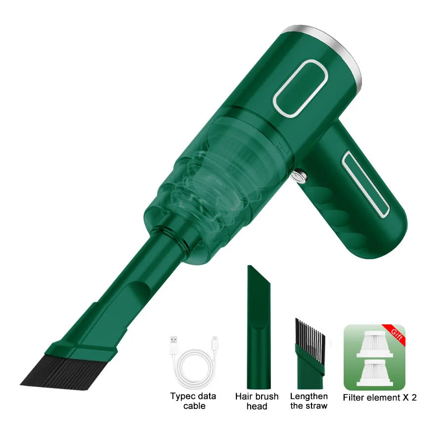 Portable Wireless Car Vacuum Cleaner Powerful Home Device