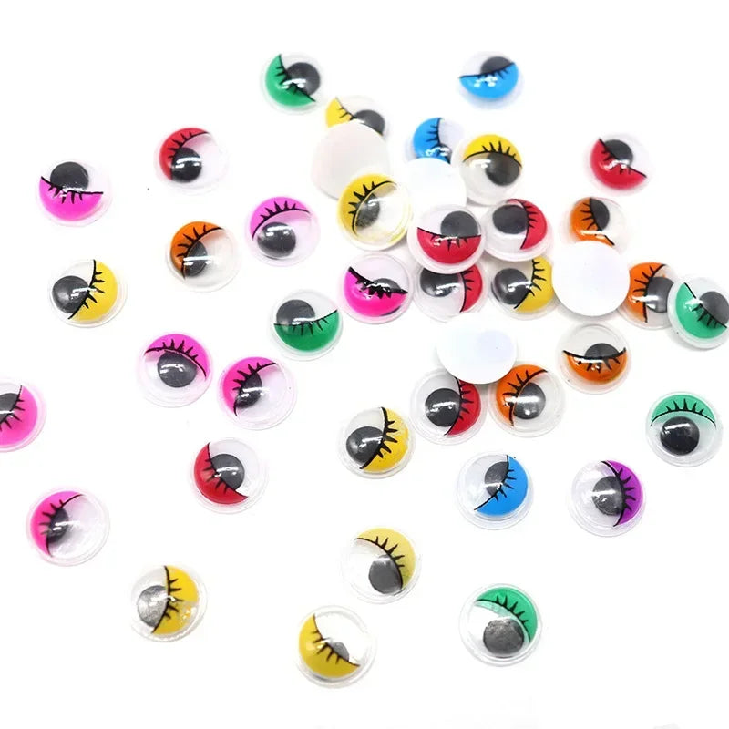 Self Adhesive Doll Eyes For DIY Crafts Assorted Sizes
