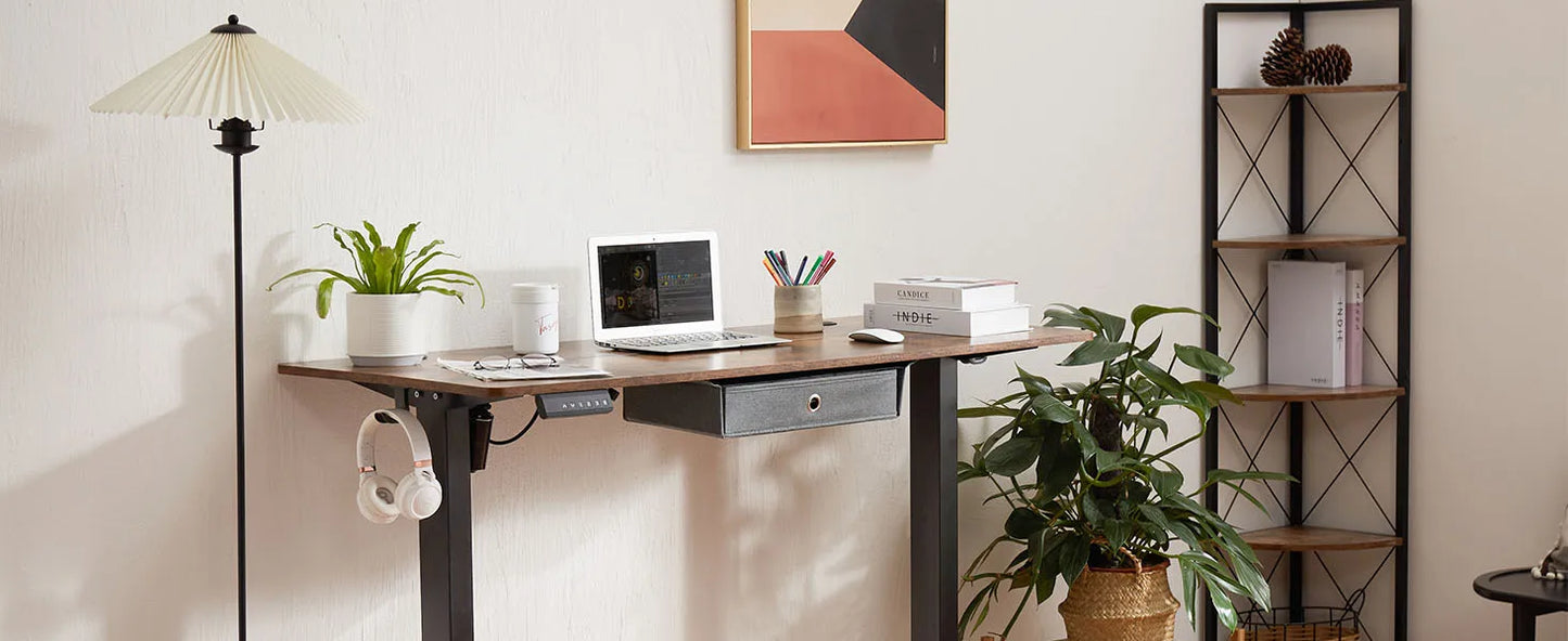 JHK Electric Standing Desk Height Adjustable Ergonomic Office Desk