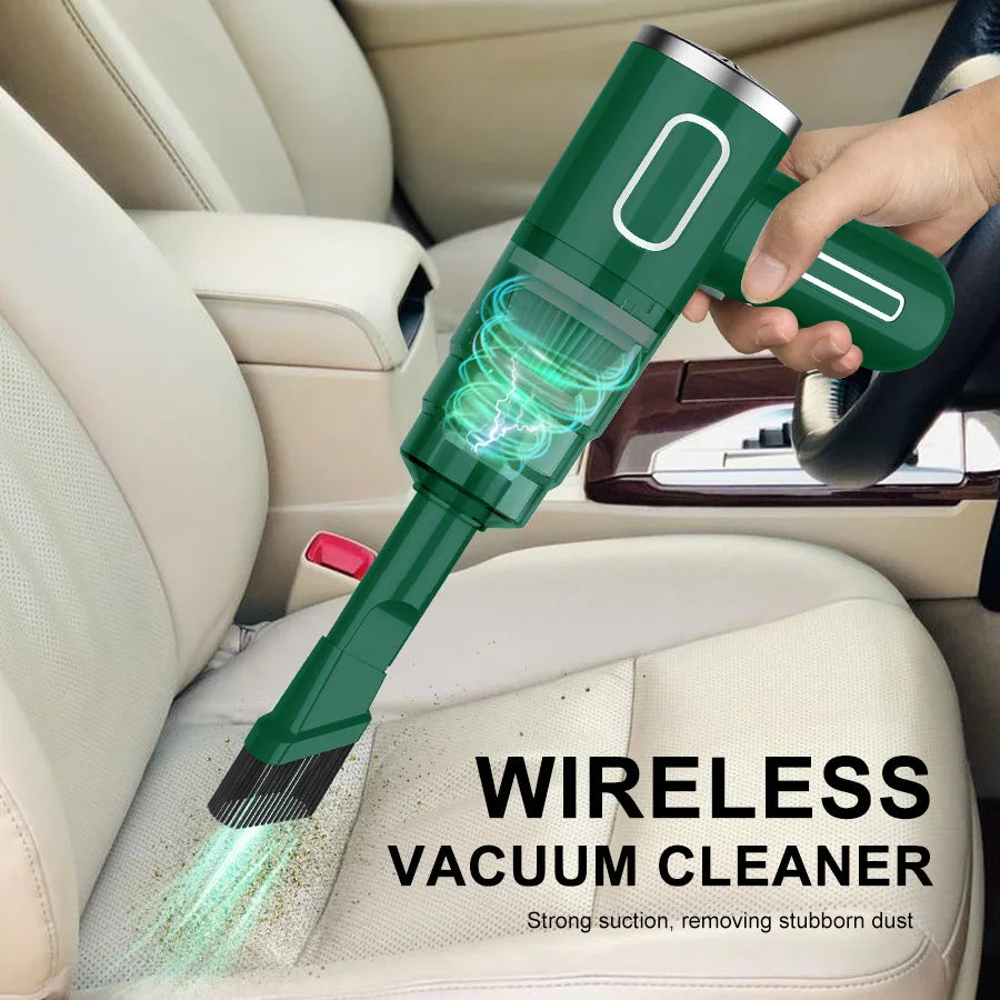 Portable Wireless Car Vacuum Cleaner Powerful Home Device