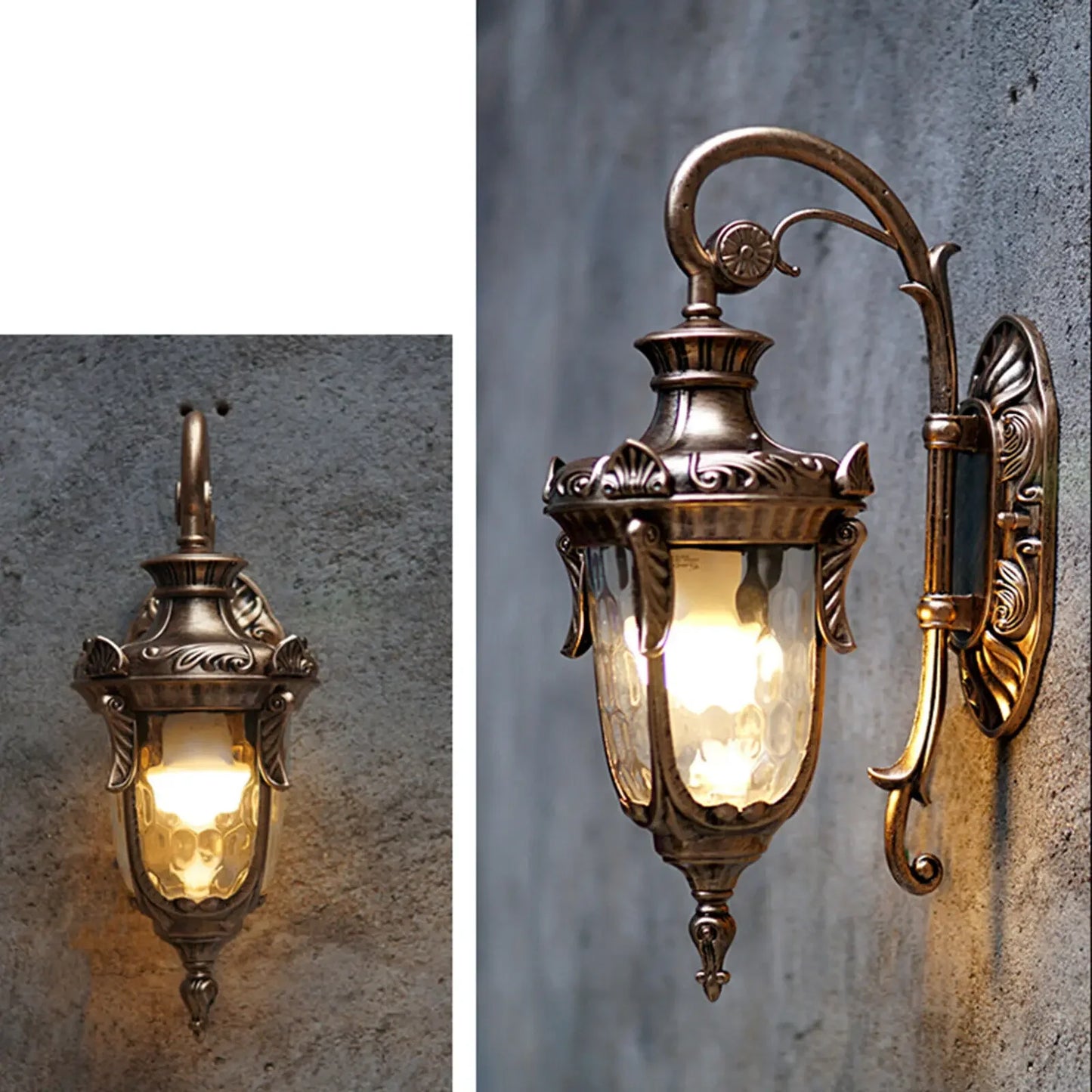 Hign-concerned Outdoor Wall Sconces Waterproof Porch Lanterns